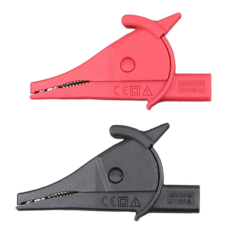 Щупы типа "крокодил" UNI-T UT-C02A красный/черный