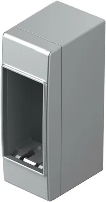 Cutie aparenta argintiu 1mod IP20(AC11ES-U)