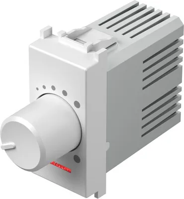 Поворотный диммер 40-300Вт, 1М белый