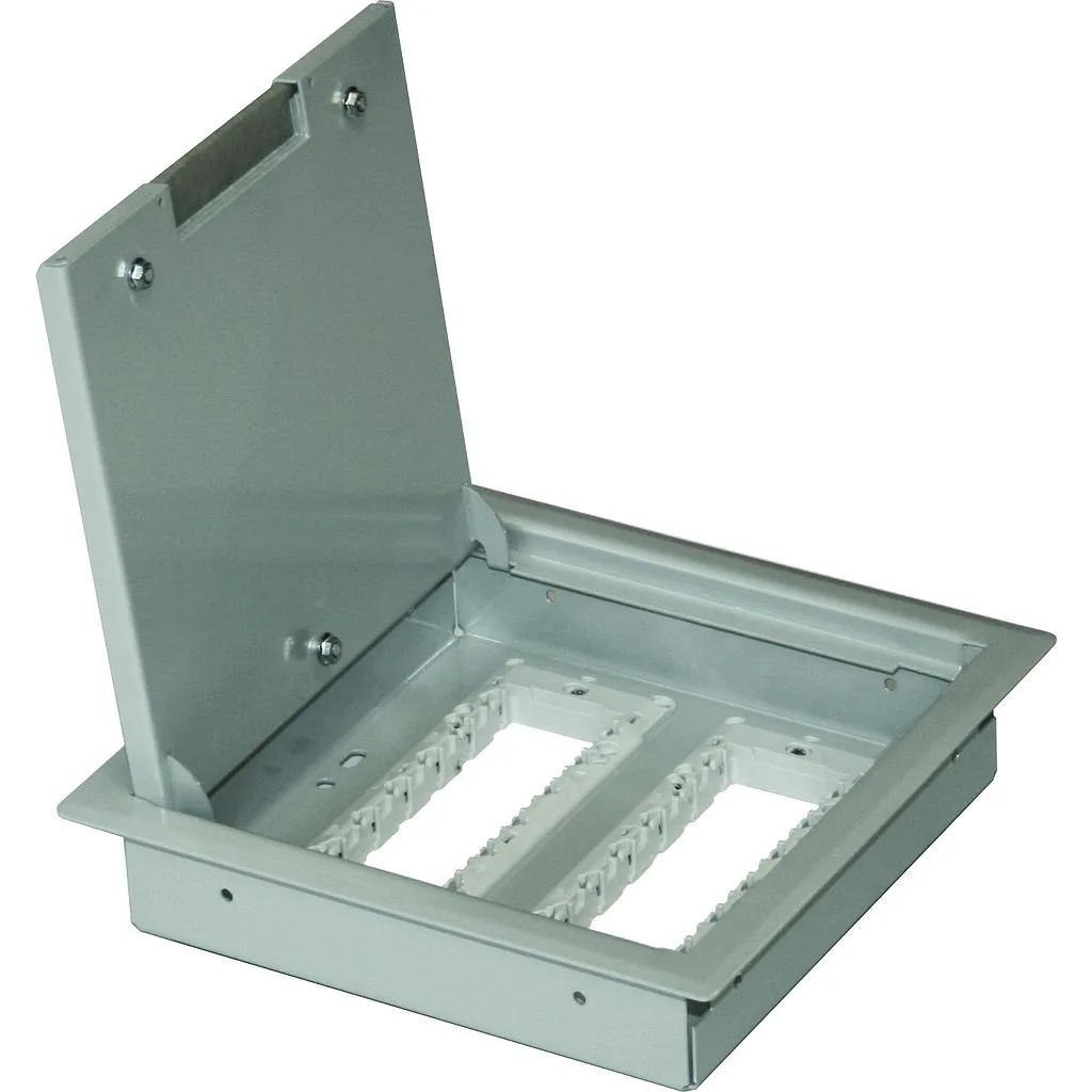 Напольная монтажная коробка модели MT14 (на 14 модулей) RB33-U