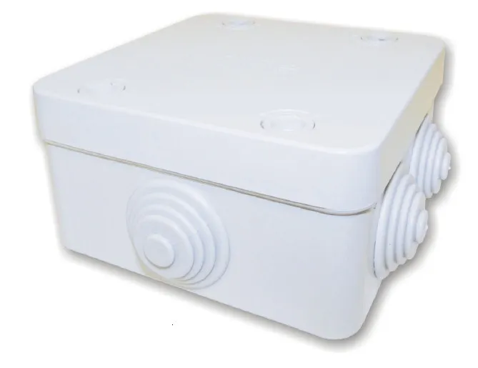 Doze etanse de deriv. patrate 105*105 gri IP55 (60 cutie)