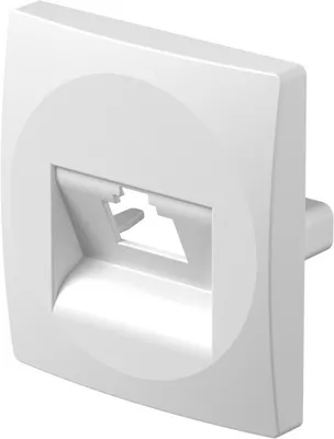 Фасад 1М, RJ45, белый