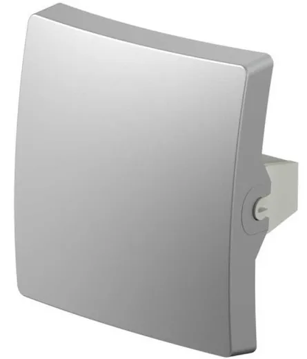 Фасад для выключателя 1М, серебро