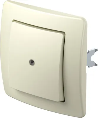 EKON Intrerupator ivory cu indicator (SE10IWIN-B)