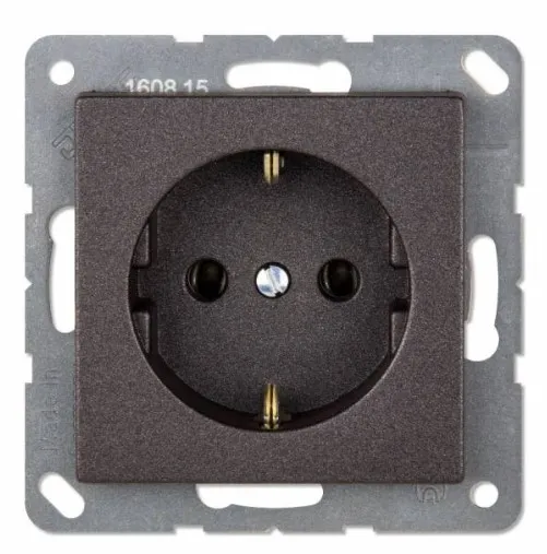EP1420AN Priza Schuko 16 А, antracit
