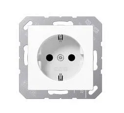 EP1420KIWW Priza Schuko 16 А cu protectie, alb