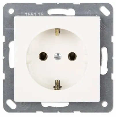 EP1420WW Priza Schuko 16 А, alb