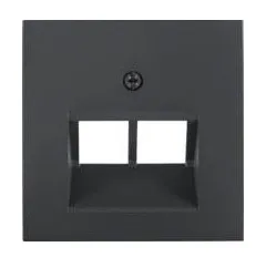 EP569-2BFPLUAAN Capac priza internet dubla, antracit