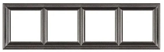 EPD484AN Rama decor 4 locuri, antracit
