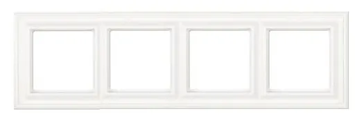 EPD484WW Rama decor 4 locuri, alb