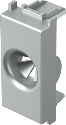 Fatada iesire cablu argintiu (TM31ES-B)