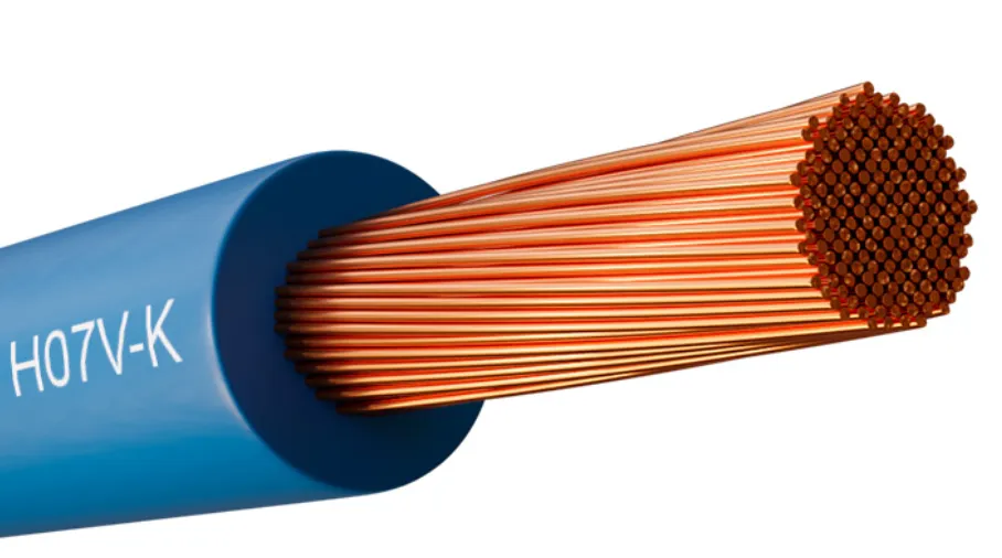 H07V-K 1x150 mm2 (black)пв3 FIR/drum (KL)