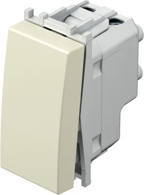 Выключатель крестовой, слоновая кость