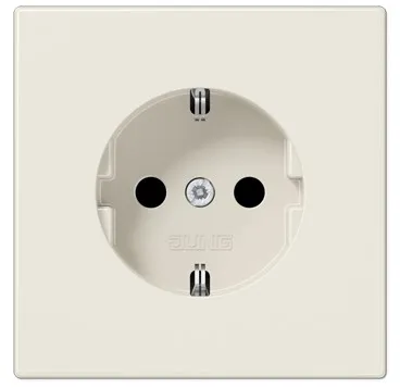 LS1520KI Priza Schuko 16 А cu protectie, bej