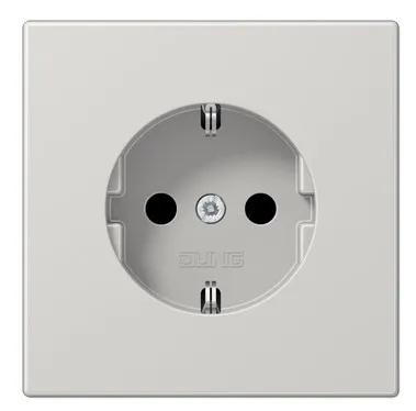 LS1520LG Priza Schuko 16 А, gri deschis