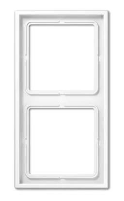 Рамка для 2 модулей, LS 990, белый