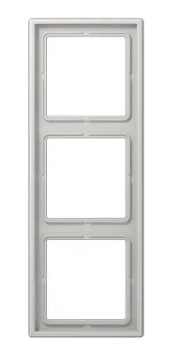 Рамка для 3 модулей, LS 990, светло-серый