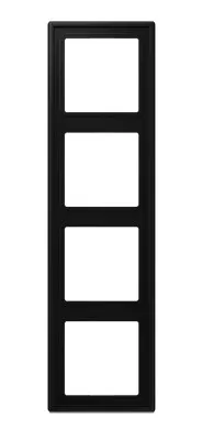 LS984SWM Rama decor 4 locuri, negru mat