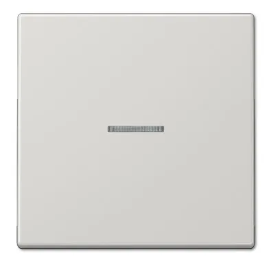 LS990KO5LG Clapa intrerupator/buton simplu cu indicator, gri deschis