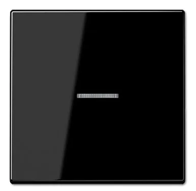 Клавиша выключателя с индикатором, черный