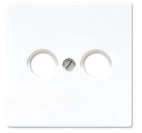 Крышка для розеток TV-FM, белый