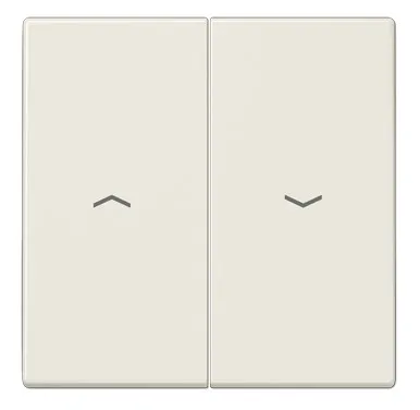 LS995P Clapa intrerupator/buton dublu jaluzele, bej