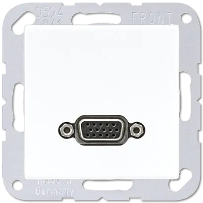 MAA1102WW Priza multimedia VGA, alb