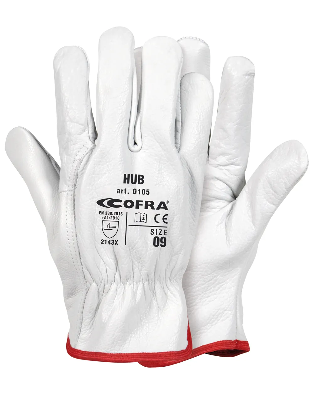 Manusi de protectie din piele HUB DOZ