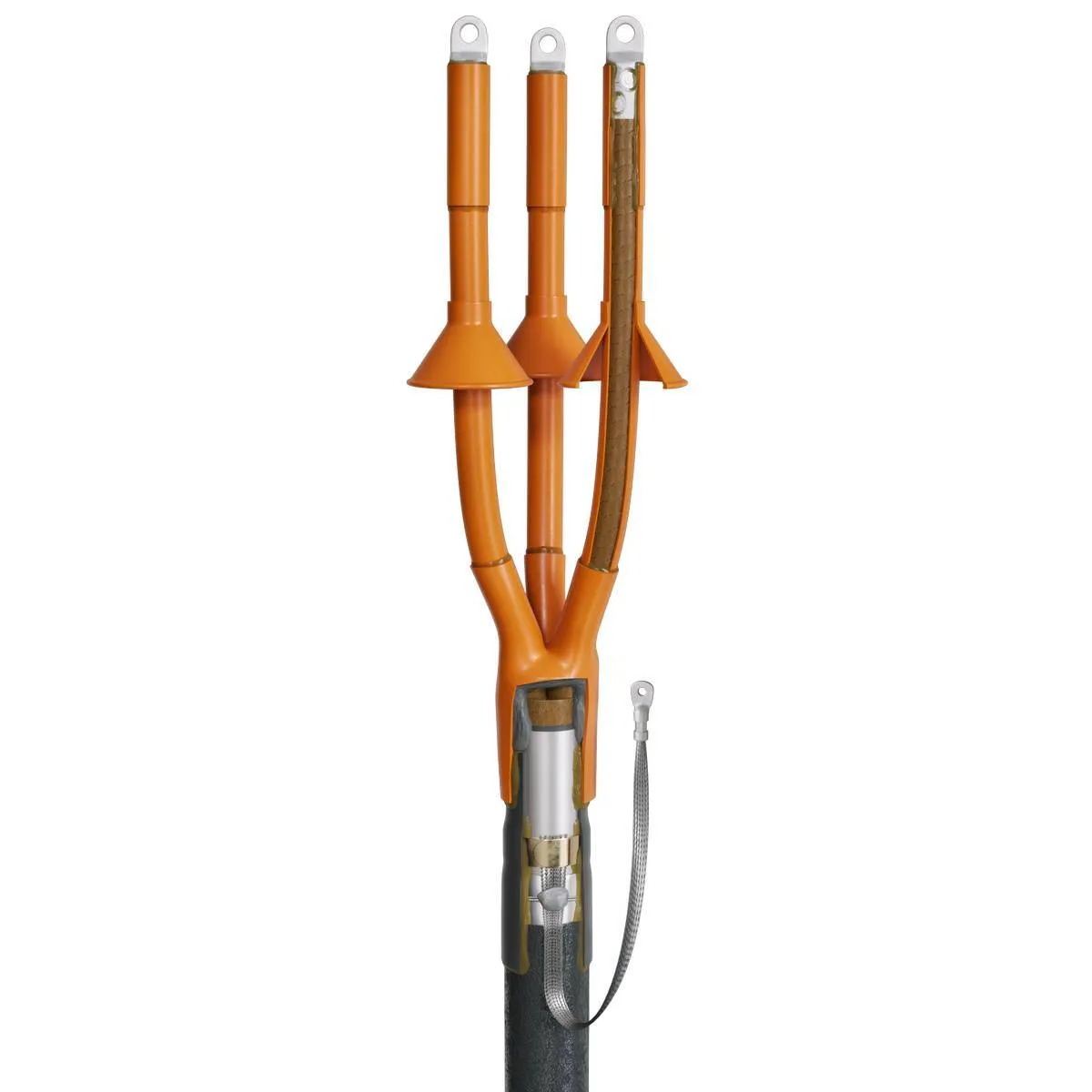 Mufa terminal interior 3КNТп 10-(150-240)  CHEP 150-240 fara papuci