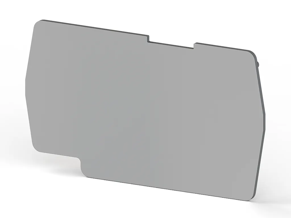 Крышка клеммы сверху, серый