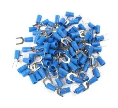 Papuc furca 1,5-2,5 mm2 M4 ALBASTRU (100 buc)