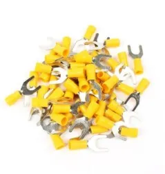 Papuc furca 4-6mm2 M4 galben (100 buc/set) CK-4006SPVC