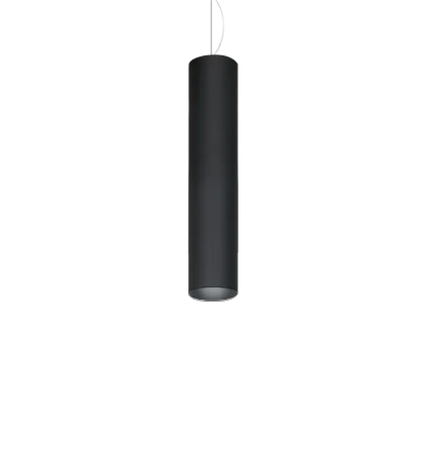 Pipes Tube S 45 900lm 8 W 840 590 mm FO 62° black/black