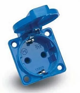 Priza fixa 220V 2P 16A IP44 IT (EC)