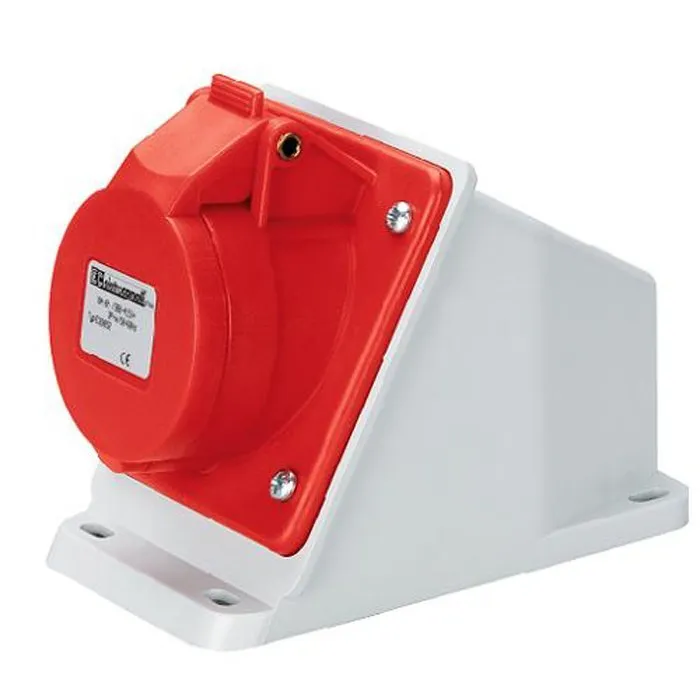 Стационарная розетка 380V, 4P, 32A