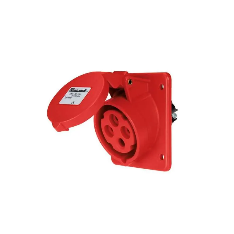 Priza fixa interioara 380V 4P 16A IP44(EC)