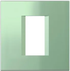 Рамка декоративная LINE 1/2M зеленый металлик (OL10MG-U)