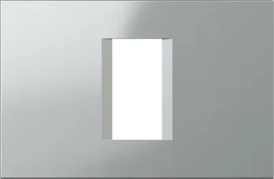 Рамка декоративная LINE 1/3M серебро (OL13ES-U)