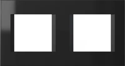 Rama LINE 2*2M negru lucios (OL24NB-U)