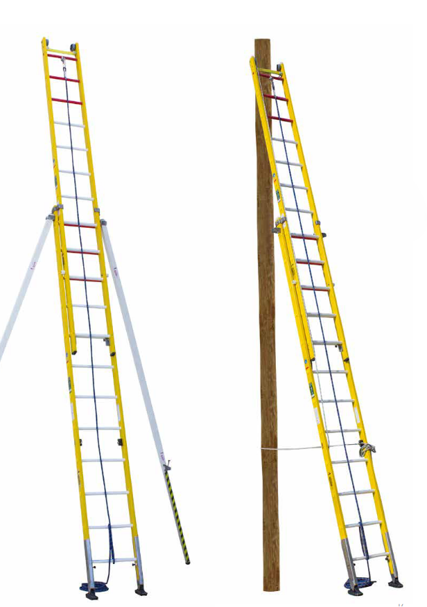 Двухсекционная выдвижная лестница F7214MEPF