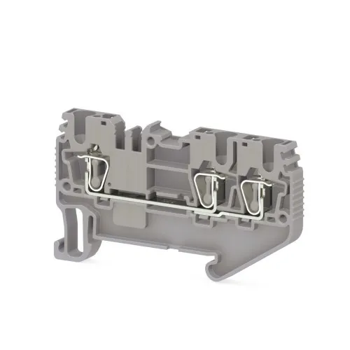 SRD 2.5E Clema sina 2,5 mm2,1intrari-2iesiri, gri (50 buc/set)