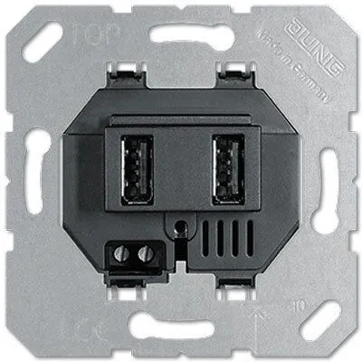 USB3-2SW Priza USB, 2 terminale negru