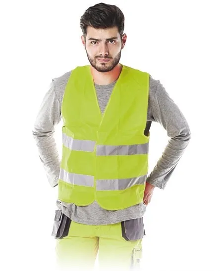 Vesta reflectorizanta KOS-5-SE_XXL, Galbena