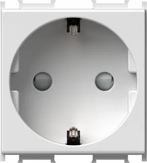 Priza 2M SCHUKO 2P+E 16A alb mat (VM10MW-U)