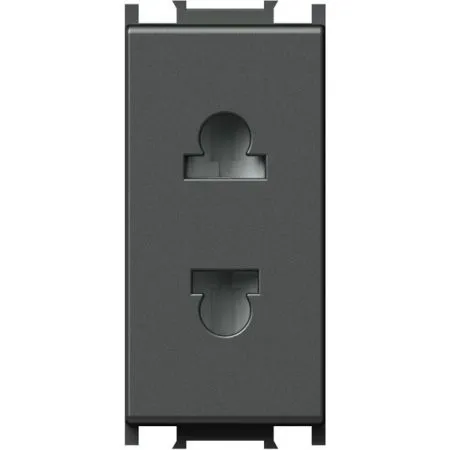 Priza 1M EURO/AMERICANA+KS 2P 16A alama antic (VM21AT-U)