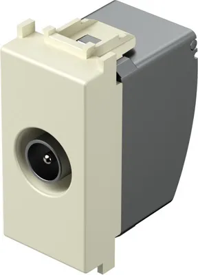 Priza TV de trecere 10dB ivory (KM12IW-U) L