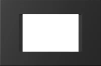 Рамка декоративная LINE 3M черный матовый (OL30SB-U)