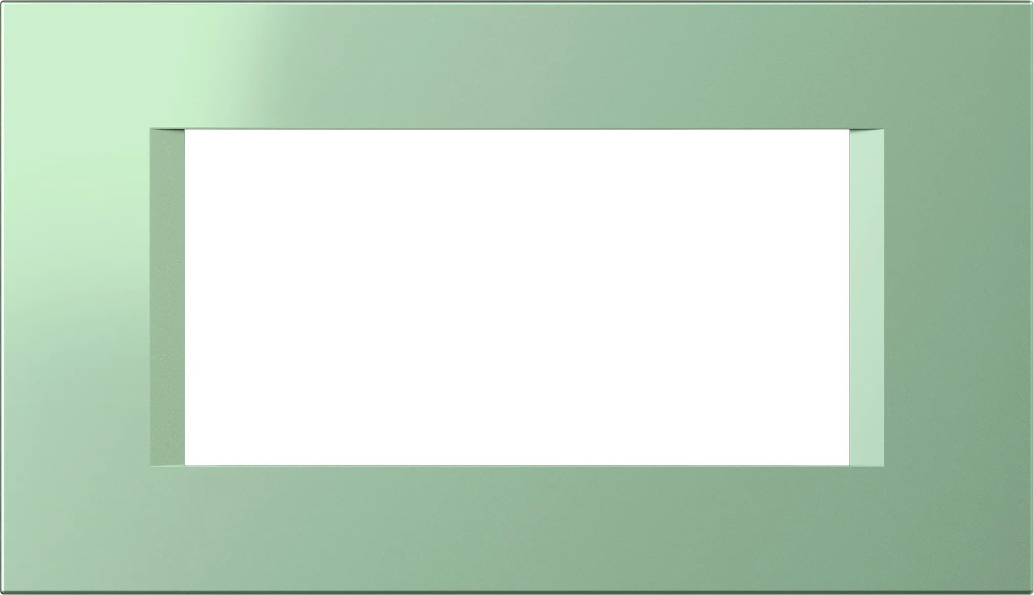 Рамка декоративная LINE 4M зеленый металлик (OL40MG-U)