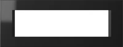 Rama LINE 7M negru fin (OL70NB-U)