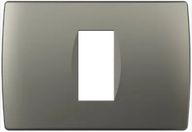 Декоративная рамка SOFT 1/3M титан (OS13TI-U)